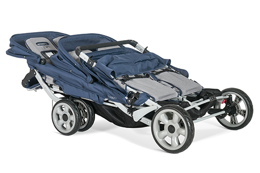 Gaggle Jamboree Daycare Stroller for 6 Foldability