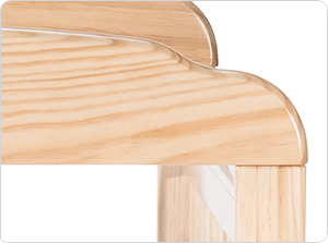 Mortise and tenon construction for strength