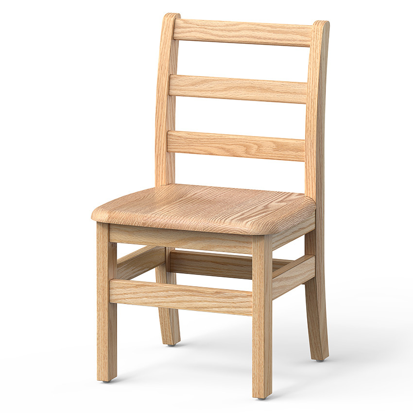 Little Scholars Kids Wooden Chairs 12