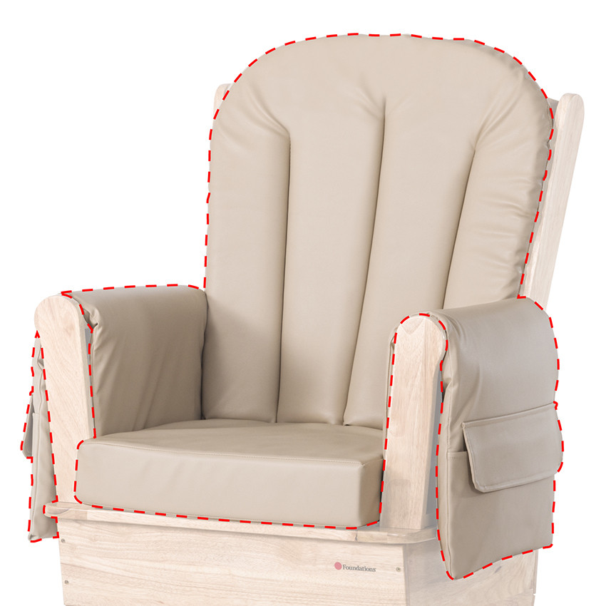 Nursery rocker cushions discount