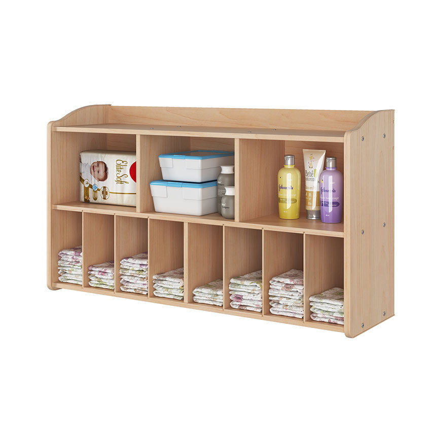 Wall mounted diaper organizer sale