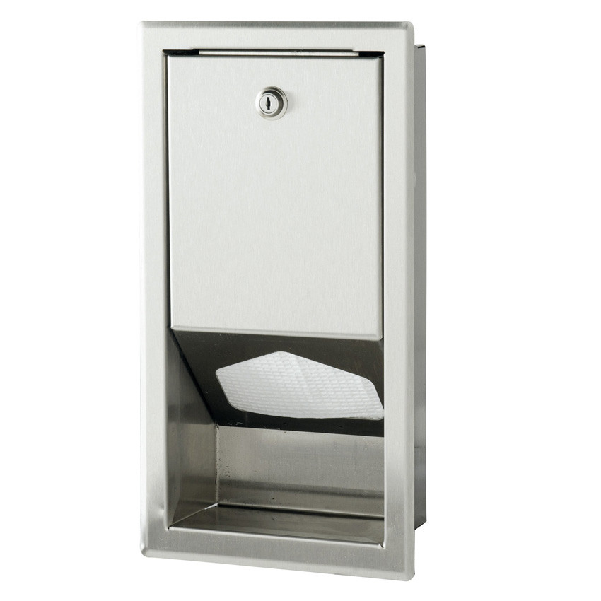 Stainless Steel Liner Dispenser for Changing Stations by Foundations