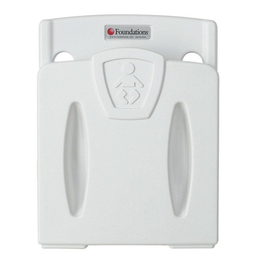 Foundations Wall Mounted Toddler Safety Seat, Closed View