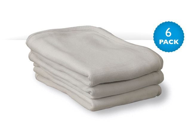 ThermaSoft Blankets in White - Angle View