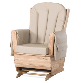 Replacement cushions for nursery glider rocker top