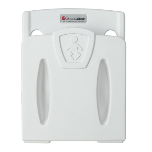 Foundations Wall Mounted Toddler Safety Seat, Closed View