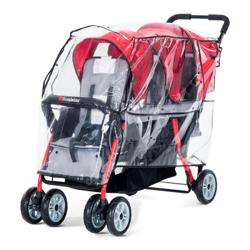 Triple Stroller Rain Cover