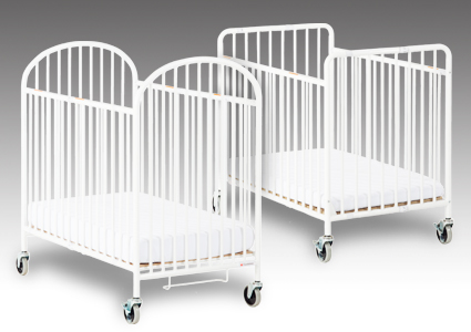 Storable Steel Cribs for Hospitality