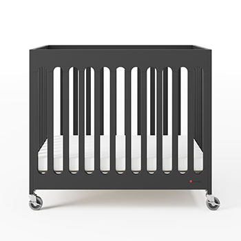 Foundations Boutique ebony folding mini crib