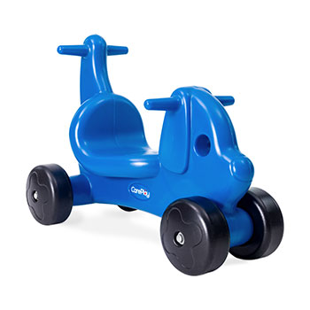 CarePlay Puppy ride on toy in blue