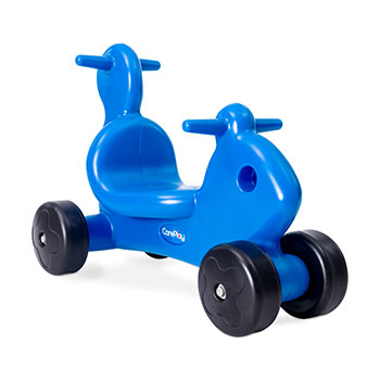CarePlay Squirrel ride on toy in blue