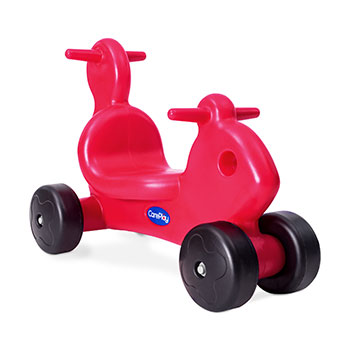 CarePlay Squirrel ride on toy in red