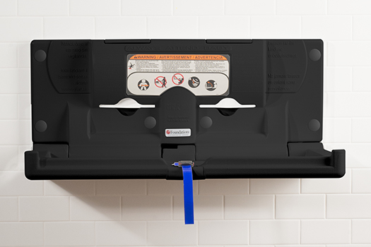 Foundations Classic Changing Station, Horizontal Surface Mount, Color Options