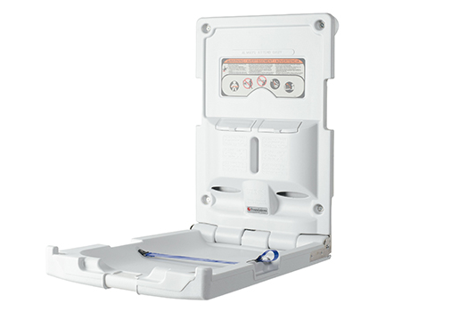 Foundations Classic Changing Station, Vertical Surface Mount, Slim Profile 