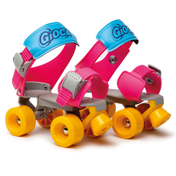 Italtrike Gioca Bambi Adjustable Pink Roller Skates