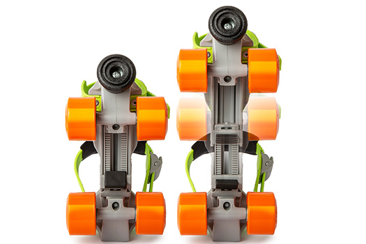 Italtrike Gioca Jet Adjustable Roller Skates Frame and Wheels