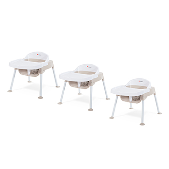 Foundations Secure Sitter feeding chairs three pack