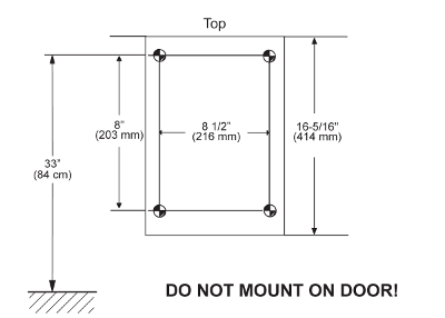 Wall mounted toddler seat installation guide