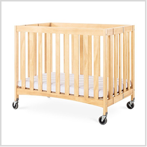 Travel Sleeper Folding Compact Wood Crib - NEW!