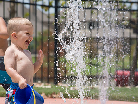 Water parks and other attractions offer guests the convenience of safe baby changing stations.